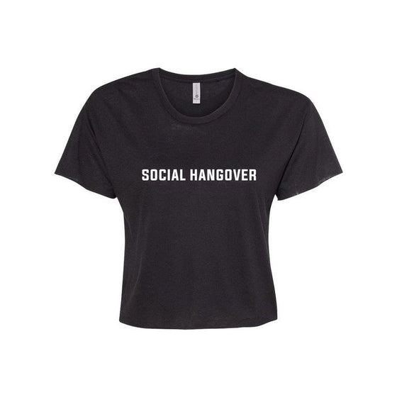 Ocean and 7th Social Hangover graphic Cropped Festival Tee