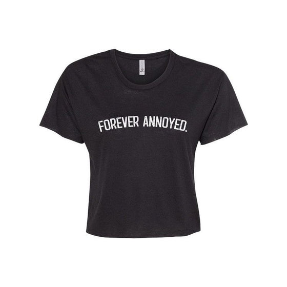 Ocean and 7th Forever Annoyed graphic Cropped Festival Tee