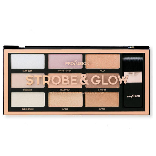 Profusion Cosmetics STROBE & GLOW | The Artistry Palette Face