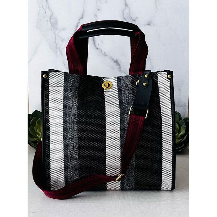 Stripe Tote