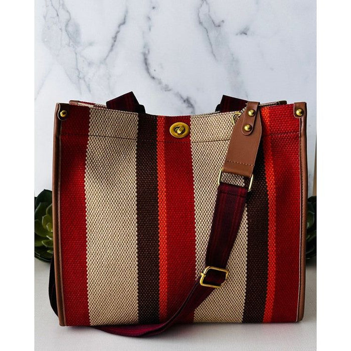 Stripe Tote