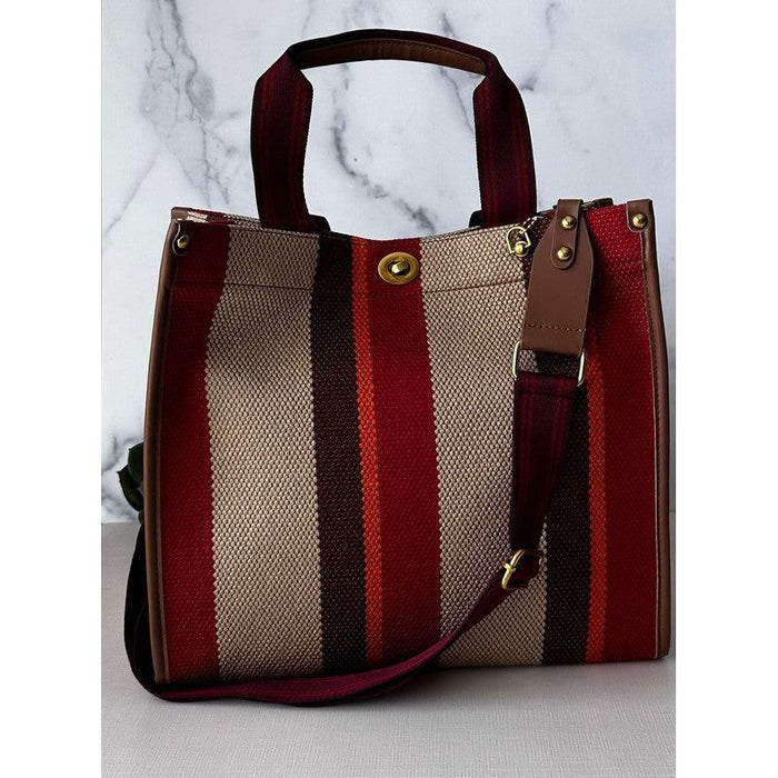 Small Stripe Tote