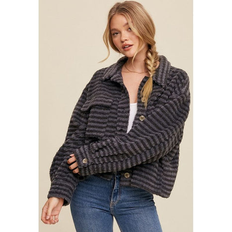 Plaid Fleece Shacket