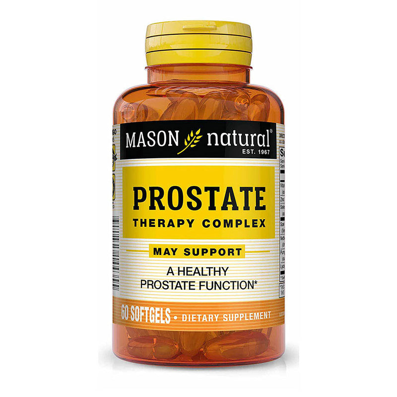 Mason Natural Mason Natural Prostate Therapy Complex - Saw Palmetto, Nettle Root & Pumpkin Seed Oil, 60 Softgels Vitamins & Supplements