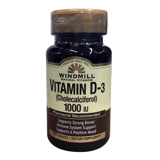 Windmill Windmill Natural Vitamin D 1000, Tablets Vitamins & Supplements