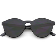 zeroUV Mono Block Rimless PC Color Tone Lens Sunglasses A555 Sunglasses