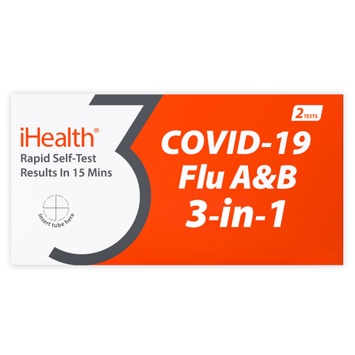 iHealth iHealth Covid 19 + Flu A&B Test Medical Tests