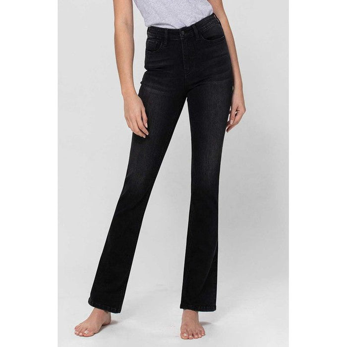 High Rise Slim Bootcut Jean