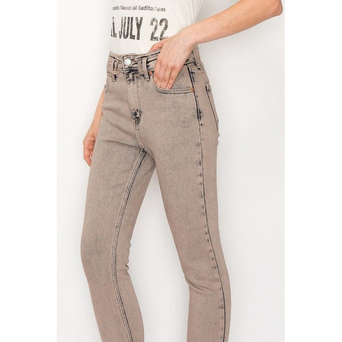 High Rise Stretch Skinny Jeans