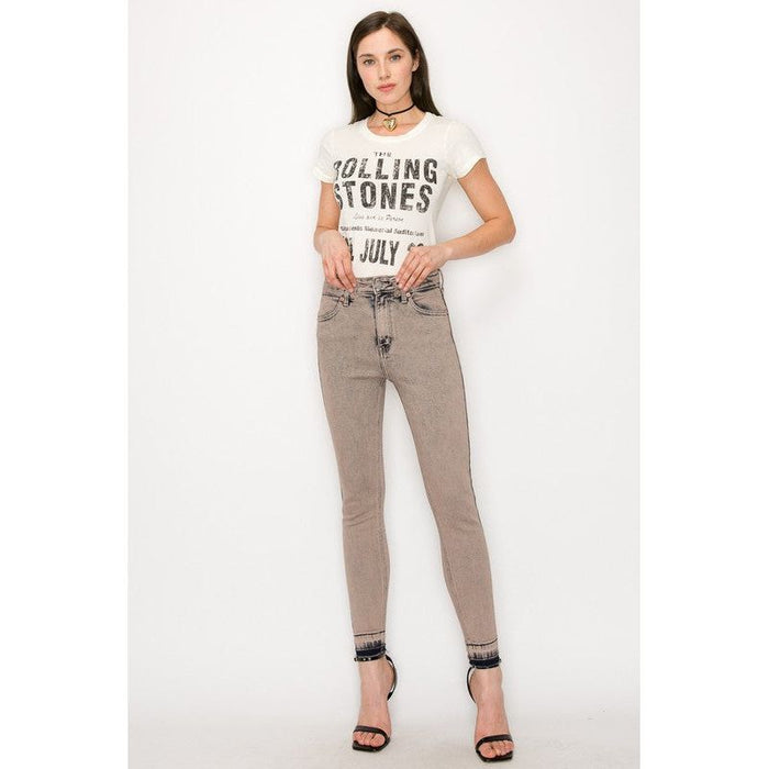 High Rise Stretch Skinny Jeans