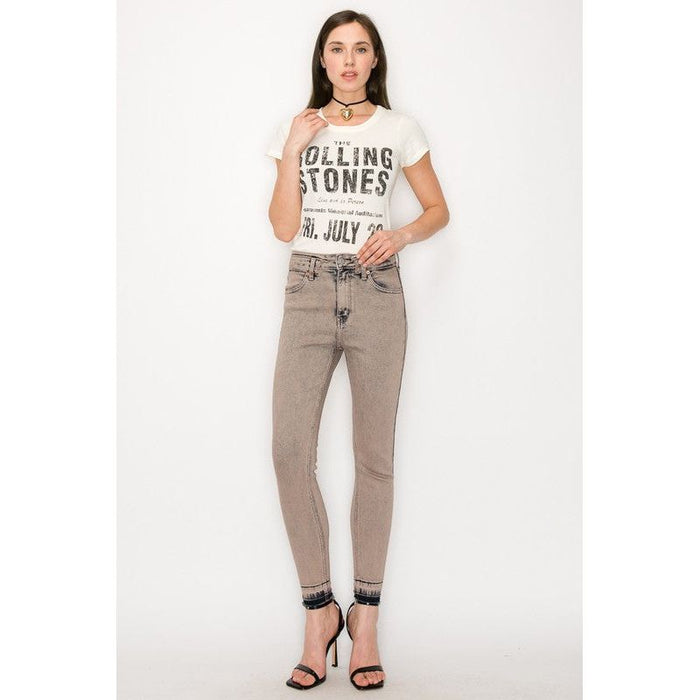 High Rise Stretch Skinny Jeans