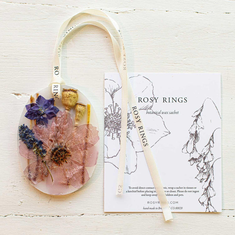 Rosy Rings Roman Lavender Petite Botanical Sachet Sachet