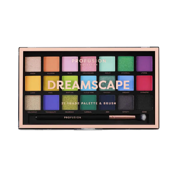 Profusion Cosmetics - 21 Shade Palette - Dreamscape - 1.1oz