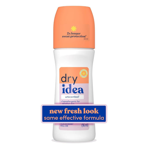 Dry Idea Dry Idea Advance Roll On Unscented Antiperspirant & Deodorant 3.25 Oz Deodorant