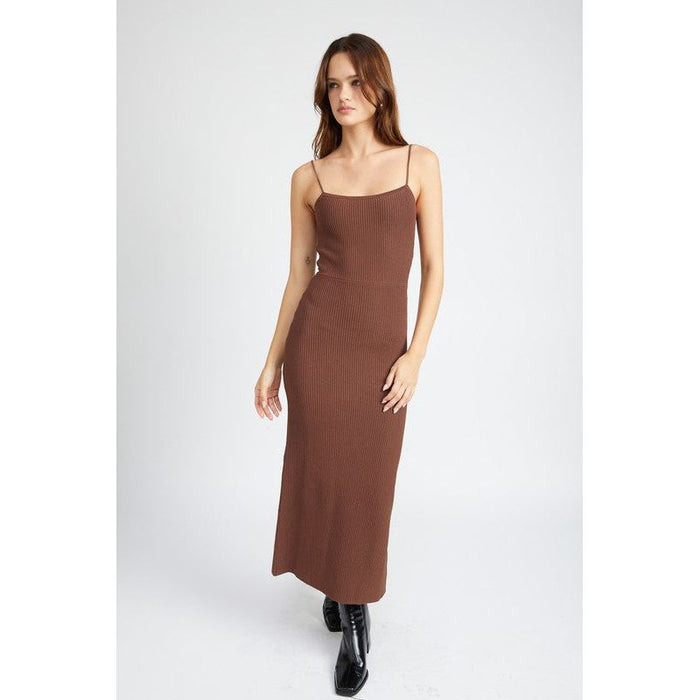 Maxi Knit Rib Dress