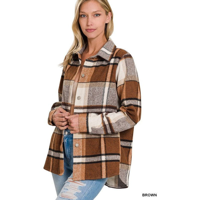 Yarn Dyed Plaid Shacket