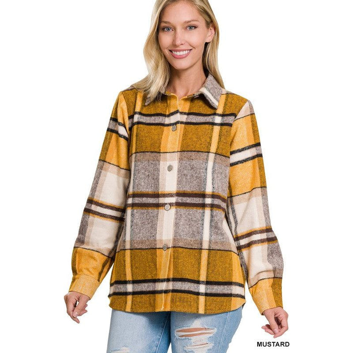 Yarn Dyed Plaid Shacket