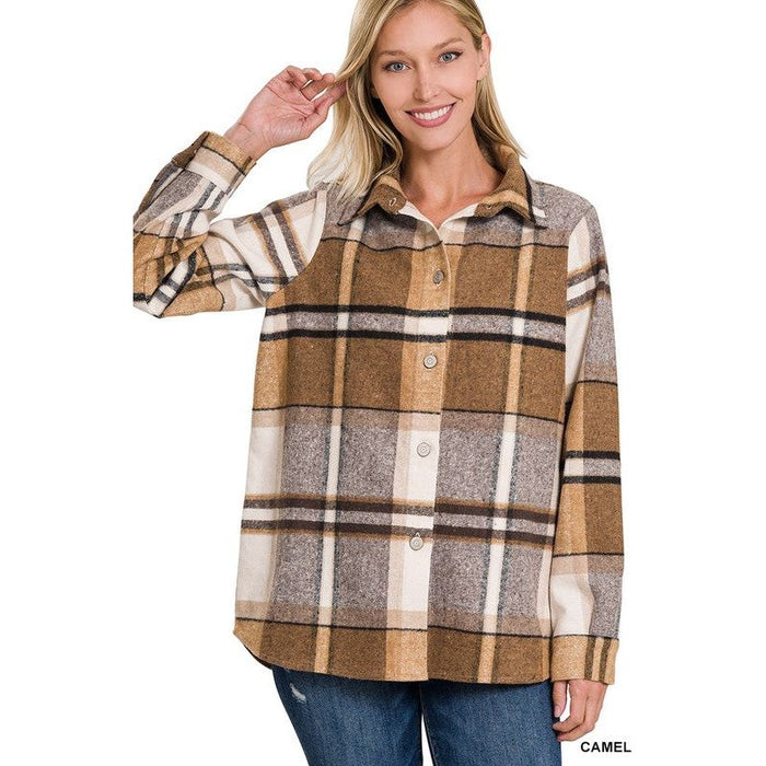 Yarn Dyed Plaid Shacket