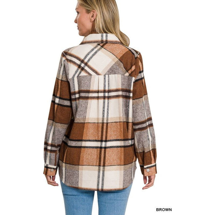 Yarn Dyed Plaid Shacket