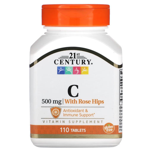 21st Century 21st Century Vitamin C With Rose Hips 500 Mg Tablets Vitamins & Supplements