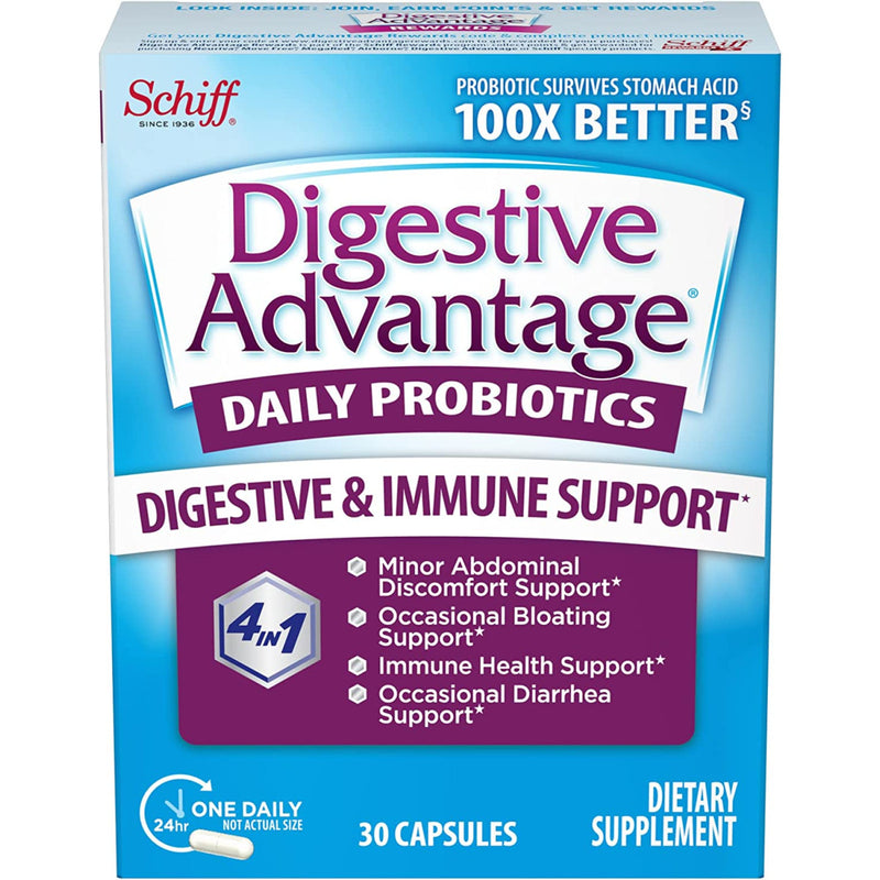 Digestive Advantage Digestive Advantage Daily Probiotic, 30 Capsules Health & Beauty