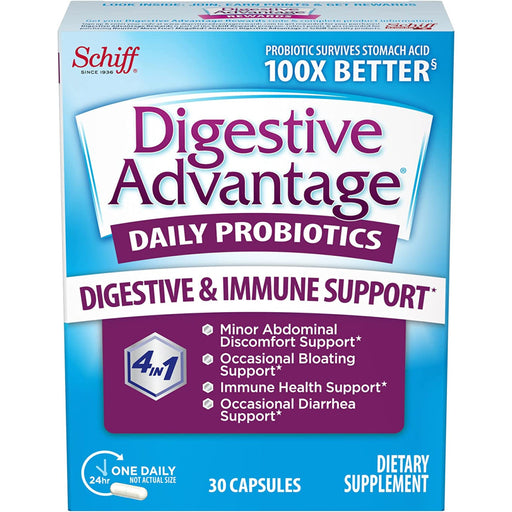 Digestive Advantage Digestive Advantage Daily Probiotic, 30 Capsules Health & Beauty