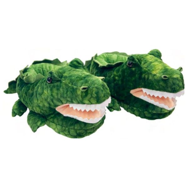 Alligator Hugs - Kids' Cute Plush Animal Slippers