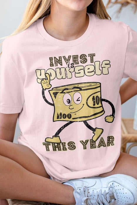 Invest Yourself This Year Graphic Tee