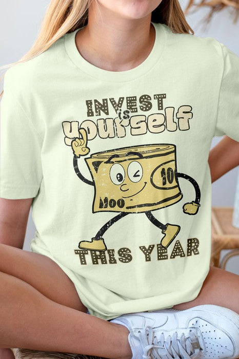 Invest Yourself This Year Graphic Tee