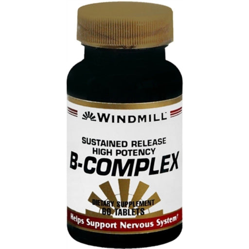 Windmill Windmill Vitamin B-Complex 50 Sustained Release Tablets 60Ct Vitamins & Supplements