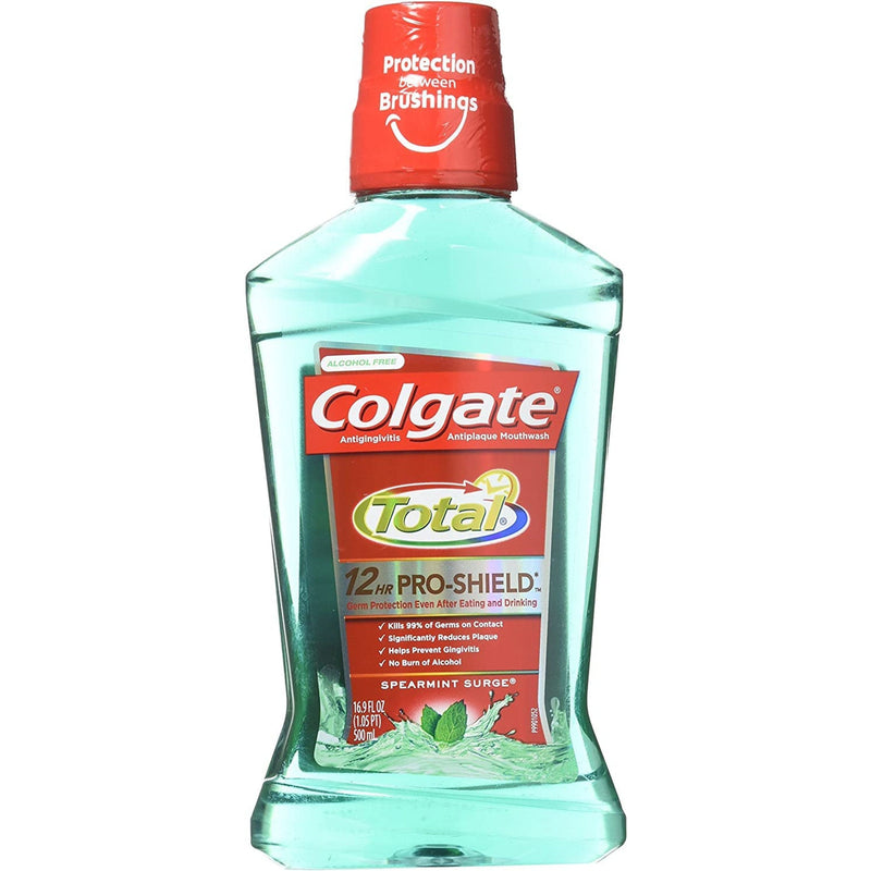Colgate Colgate Total, Mouthwash, Antibacterial, Spearmint, 16.9 Fl Oz Mouthwash