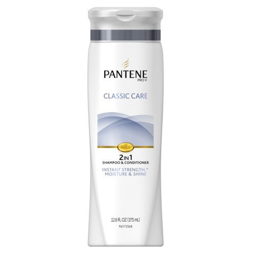 Pantene Pantene Shampoo & Conditioner, 2 In 1, Classic Clean 12.6 Fl Oz Shampoo & Conditioner