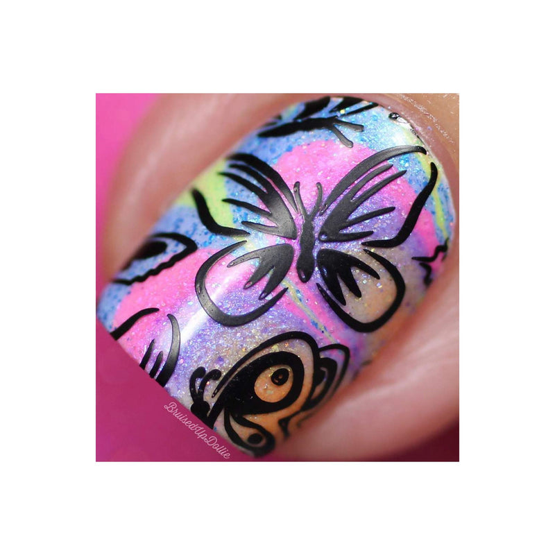 UberChic Beauty Welcome Spring Stamping Plate