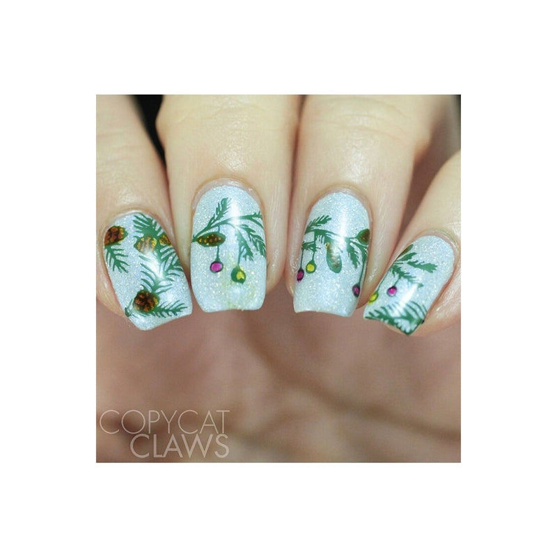 UberChic Beauty Happy Christmas, (Christmas-04) Stamping Plate