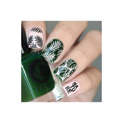 UberChic Beauty Lovely Leaves-02 Stamping Plate