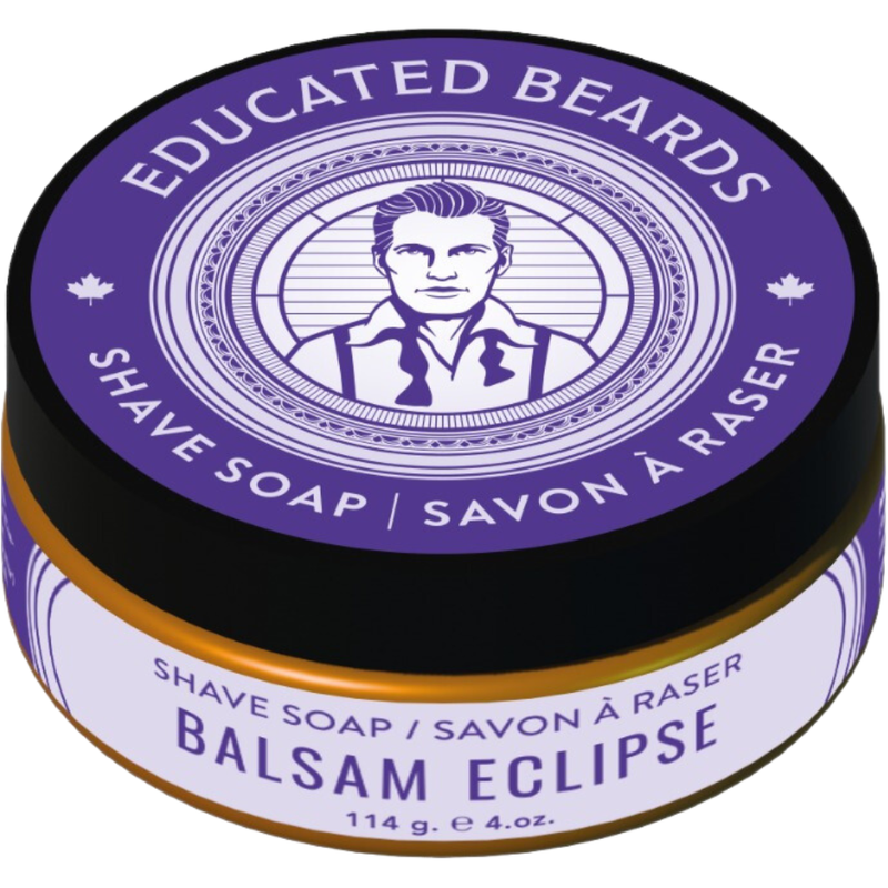 Educated Beards Educated Beards Balsam Eclipse Shave Soap 4 oz Shave Soap