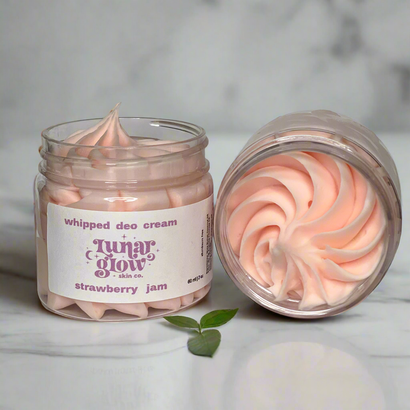 Lunar Glow Skin Co. Strawberry Jam Whipped Deo Cream Skincare