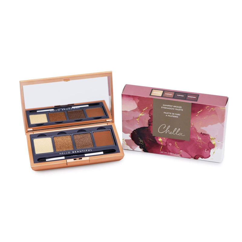 Chella manifest bronze eyeshadow palette Brow & Eye