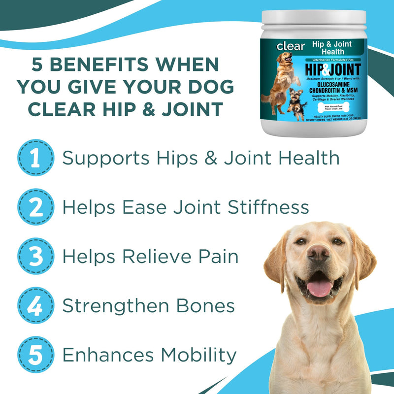 Clear Wellness 360 Clear Hip & Joint Health for Dogs