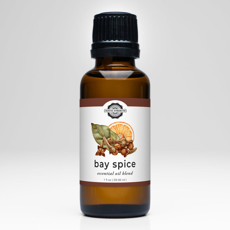 Rustic Strength Bay Spice Essential Oil Blend Scent