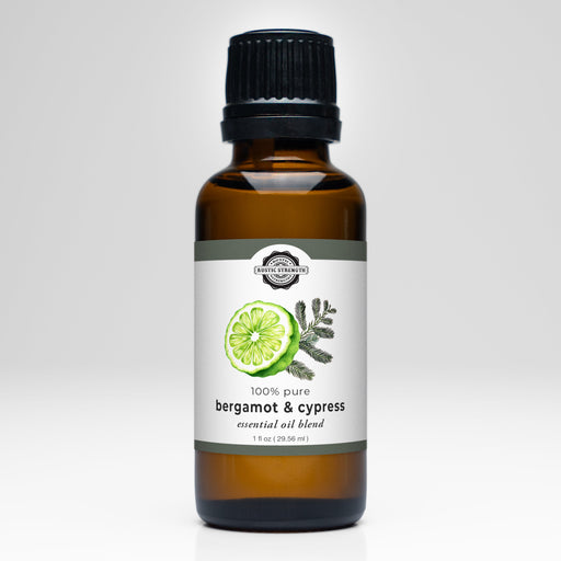 Rustic Strength Bergamot & Cypress Essential Oil Blend Scent