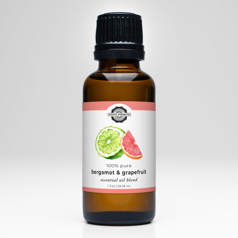 Rustic Strength Bergamot & Grapefruit Essential Oil Blend Scent