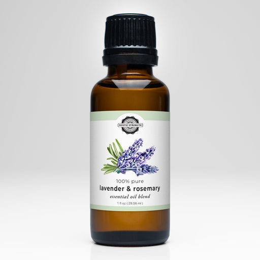 Rustic Strength Lavender & Rosemary Essential Oil Blend Scent