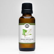 Rustic Strength Rosemary, Mint & Tea Tree Essential Oil Blend Scent