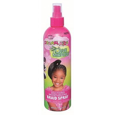 Mill's Beauty Supply African Pride Dream Kids Olive Miracle Braid Spray Hair Spray