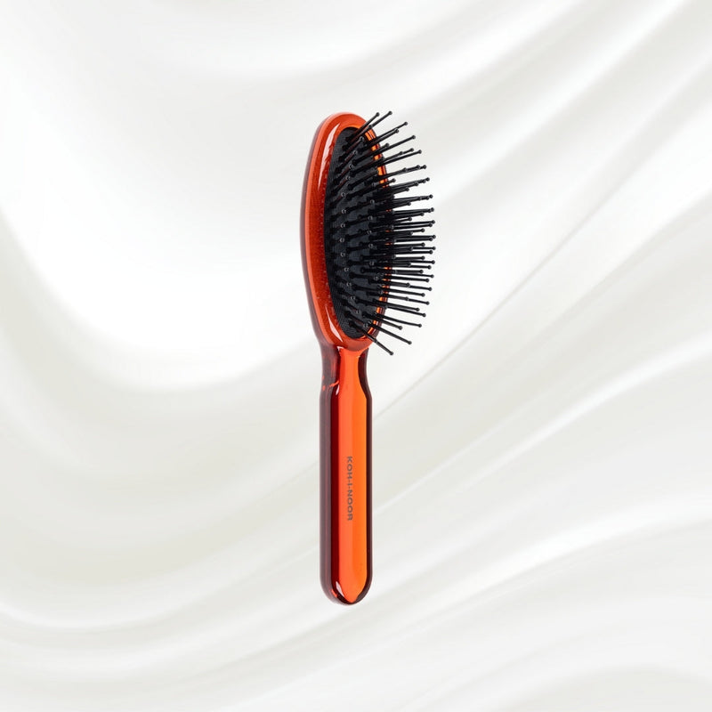All Seasons Synthetic Pin Hair Brush - Pneumatic Cushion for Thick & Coarse Hair