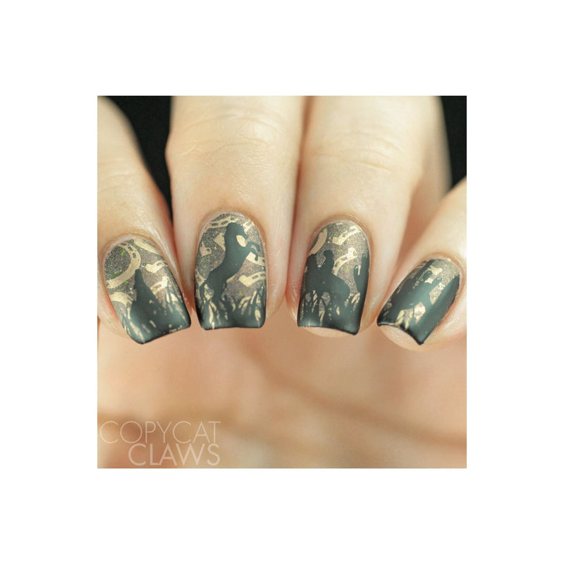 UberChic Beauty Wild West-01 Stamping Plate