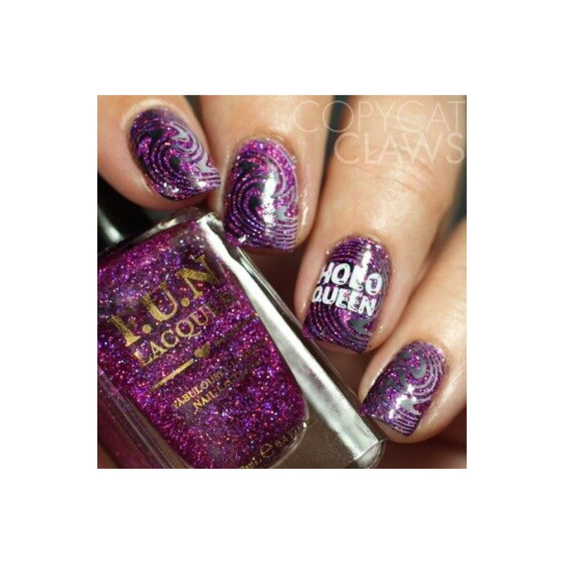 UberChic Beauty Op Art Magic Stamping Plate