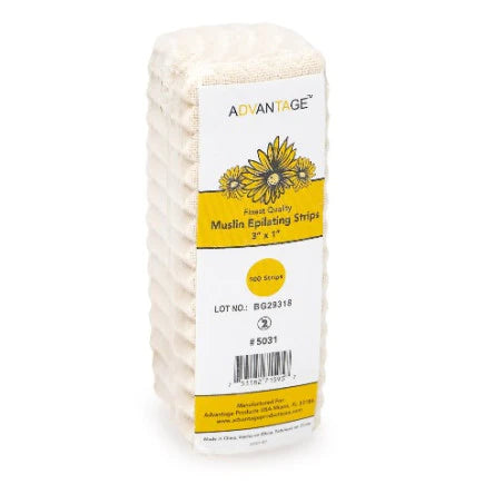 Advantange Advantange Muslin Epilating Strips 3' x 1' 100 ct Skin Care