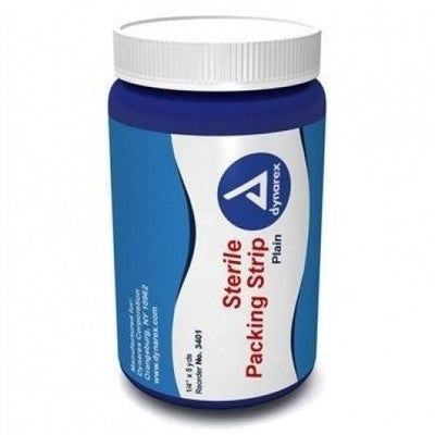 Dynarex Sterile Plain Packing Strip 2" X 5yd By Dynarex 3404 Packing Gauze Packing Tape